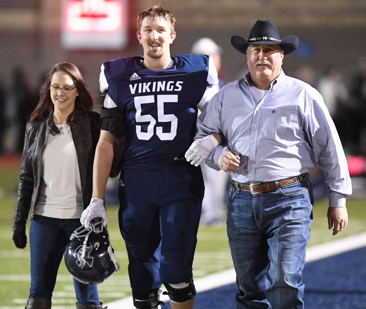 Bryan High senior night at Merrill Green Stadium
